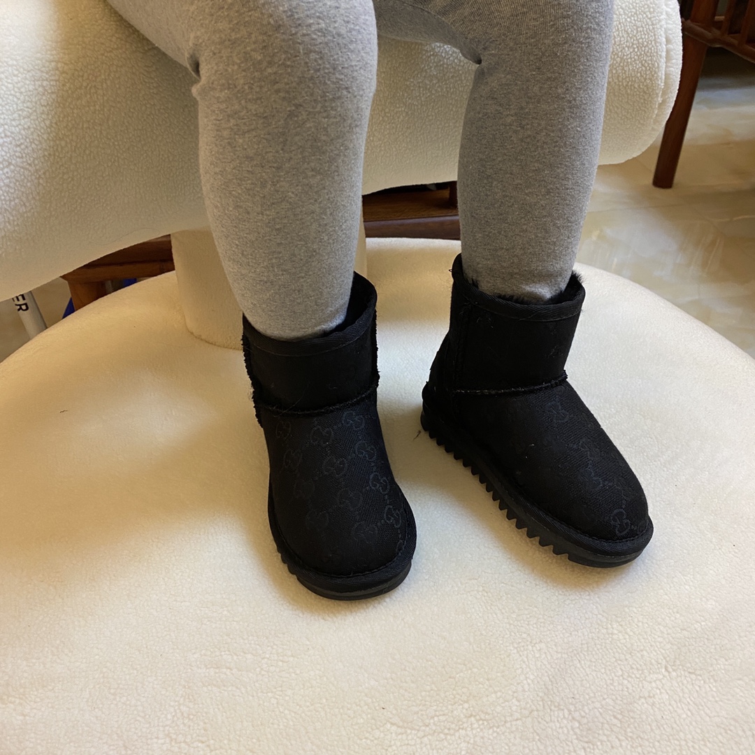 图片[8]-UGG 古驰/LV联名加绒雪地靴尺码表 尺码：25-35， 📣📣不同品牌，不同系列的鞋子，鞋码存在差异 所以一定要量一下宝宝脚长 注意⚠️此款脚长多少选多少✅.…-选品中心