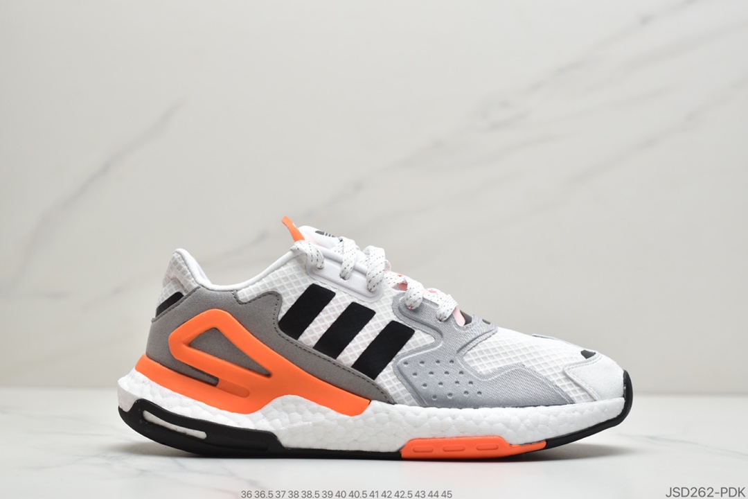 200 公司级阿迪达斯Adidas Day Jogger 2020 Boost  夜行者二代爆米花复古跑鞋 FY3012