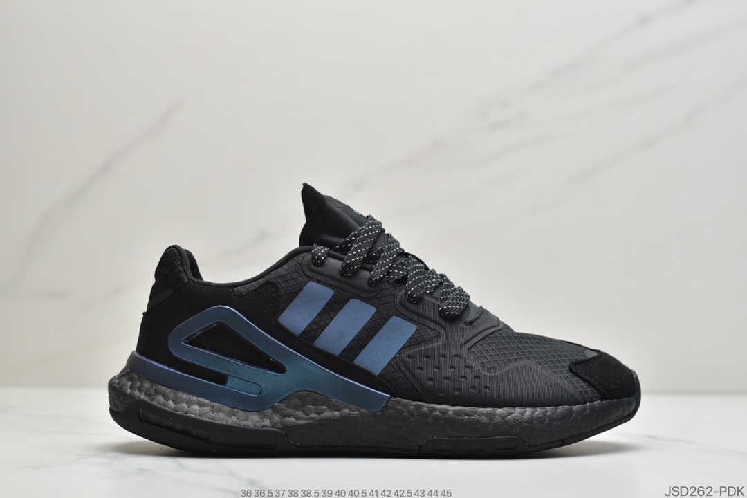 200 公司级阿迪达斯Adidas Day Jogger 2020 Boost  夜行者二代爆米花复古跑鞋 FY3012