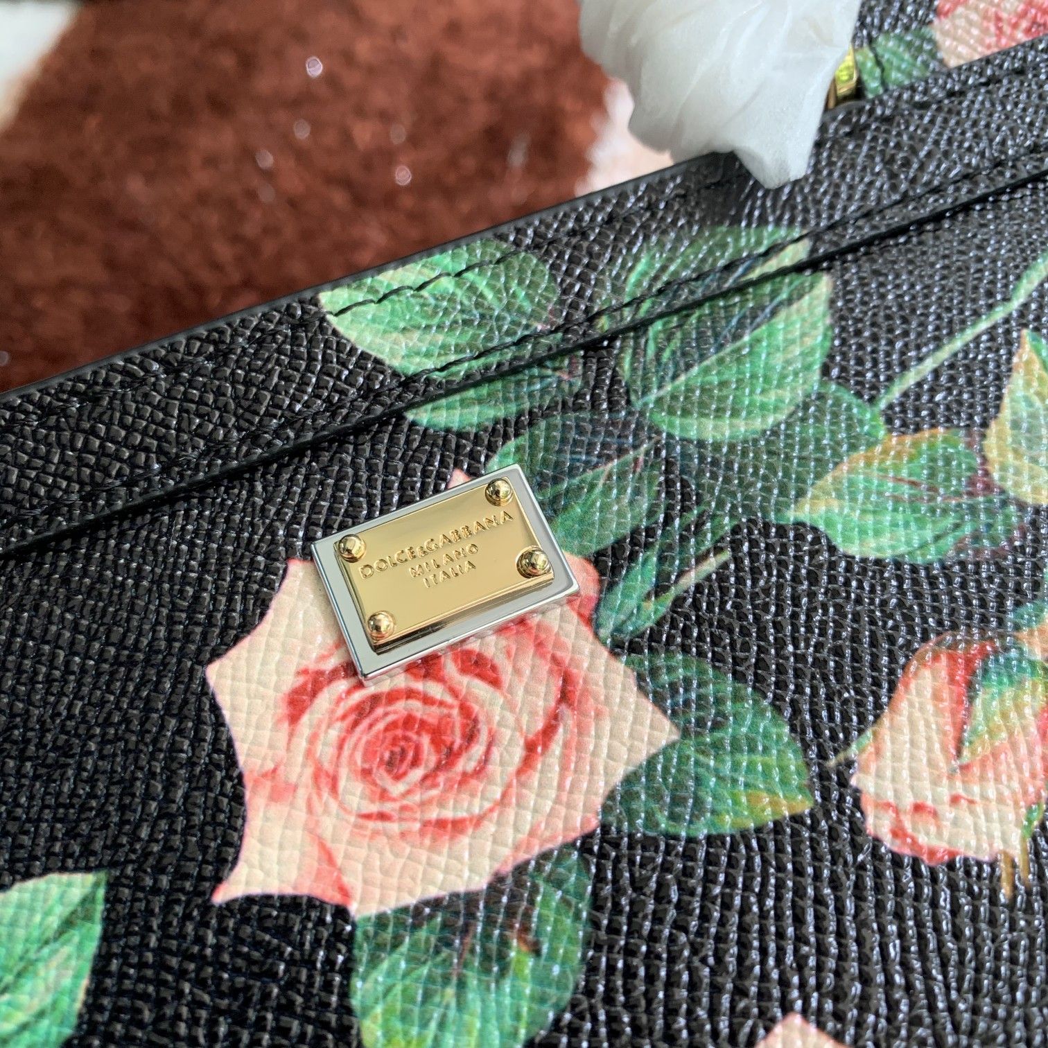 Dolce&Gabbana杜嘉班纳明星同款斜挎包可斜挎配镜子海外代购专用品有范有气场全新包型任何搭配都可