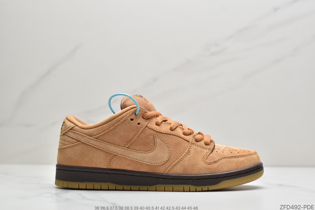 270 公司级耐克Nike SB Dunk Low Pro “Wheat Mocha” 小麦步入秋季BQ6817-204