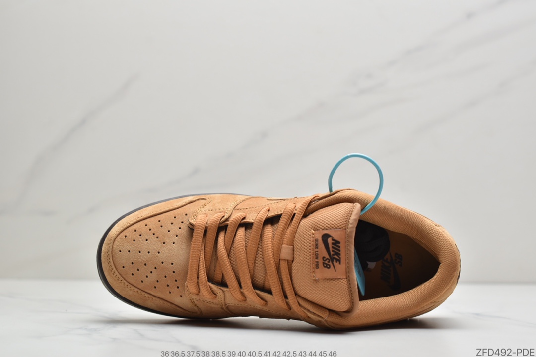 270 公司级耐克Nike SB Dunk Low Pro “Wheat Mocha” 小麦步入秋季BQ6817-204