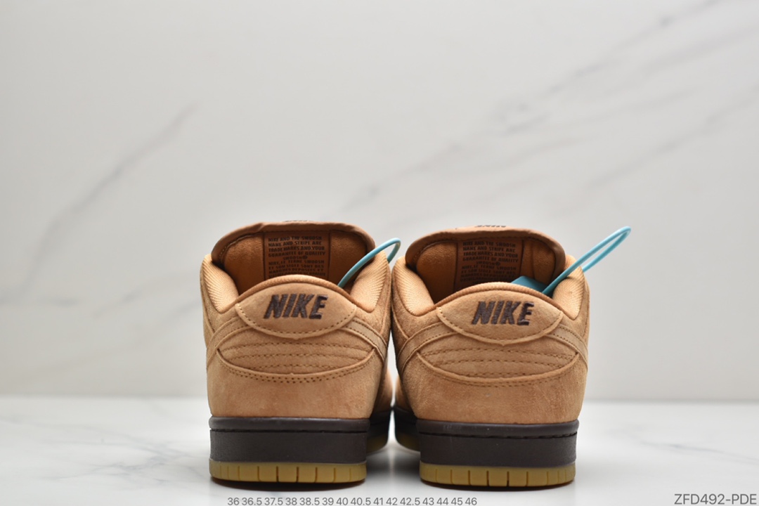 270 公司级耐克Nike SB Dunk Low Pro “Wheat Mocha” 小麦步入秋季BQ6817-204