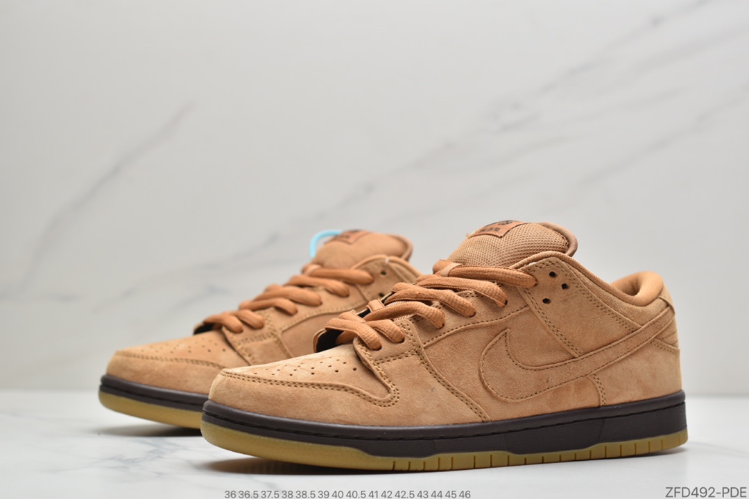 270 公司级耐克Nike SB Dunk Low Pro “Wheat Mocha” 小麦步入秋季BQ6817-204