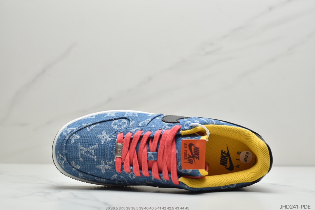 190 公司级耐克Nike AF1 空军李维斯特牛仔系列 LV联名 百搭休闲运动板鞋315111-222