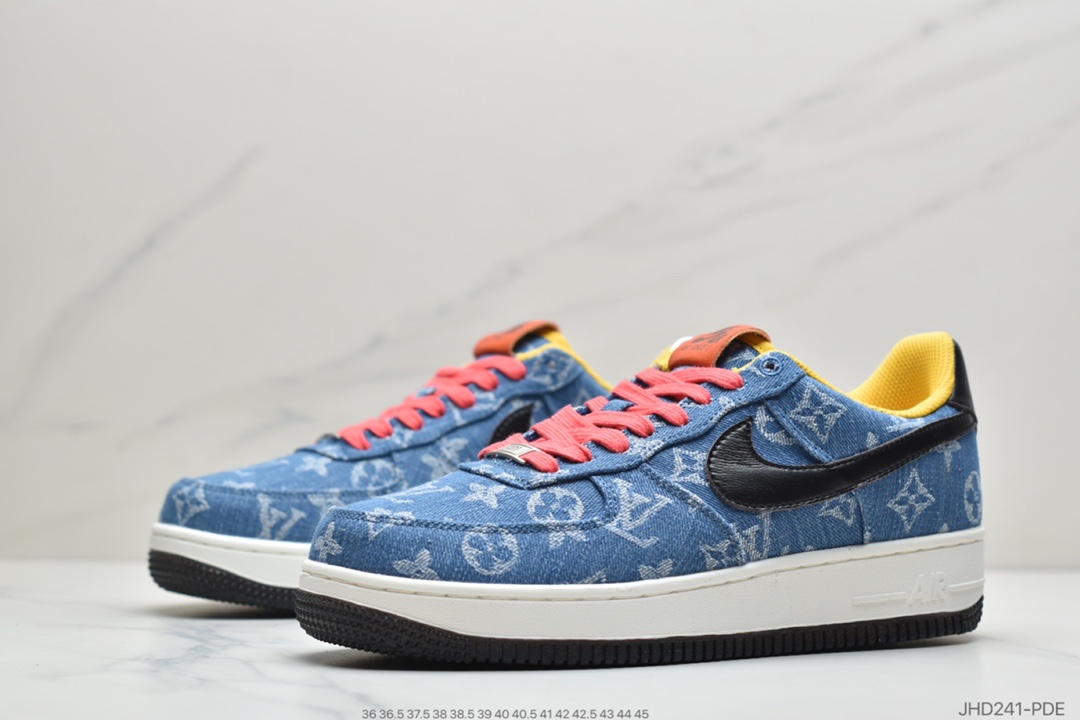 190 公司级耐克Nike AF1 空军李维斯特牛仔系列 LV联名 百搭休闲运动板鞋315111-222