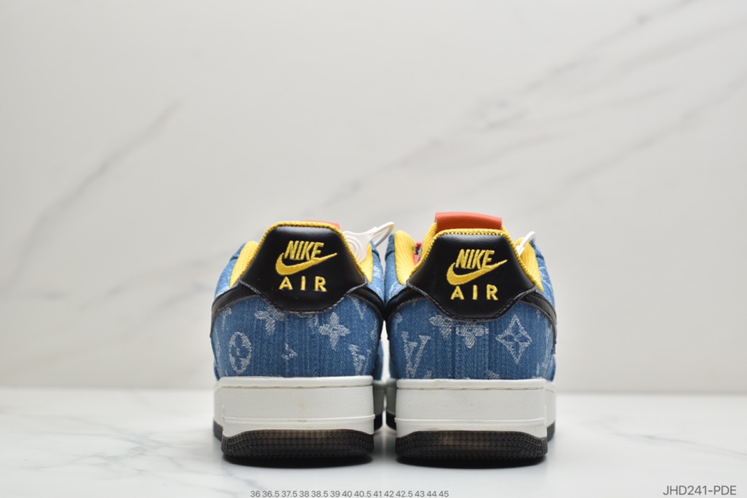 190 公司级耐克Nike AF1 空军李维斯特牛仔系列 LV联名 百搭休闲运动板鞋315111-222