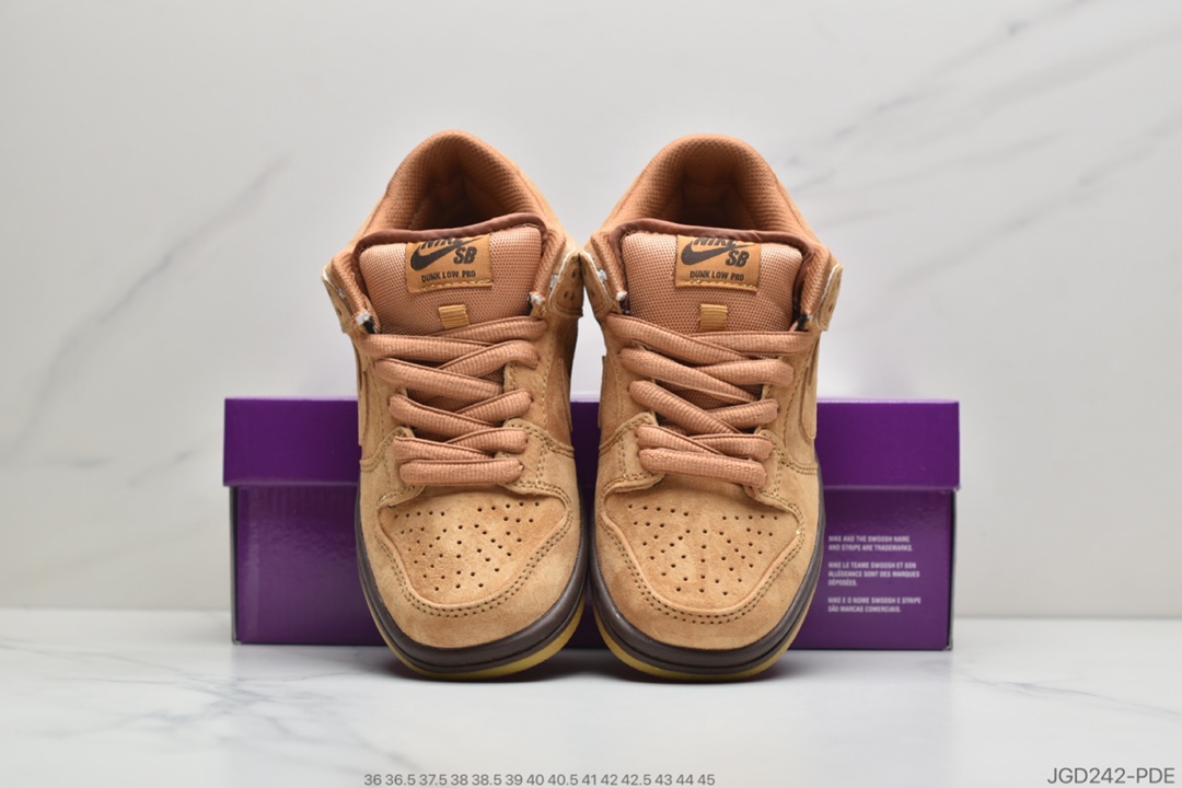 180 公司级耐克Nike SB Dunk Low Pro “Wheat Mocha” 小麦 BQ6817-204