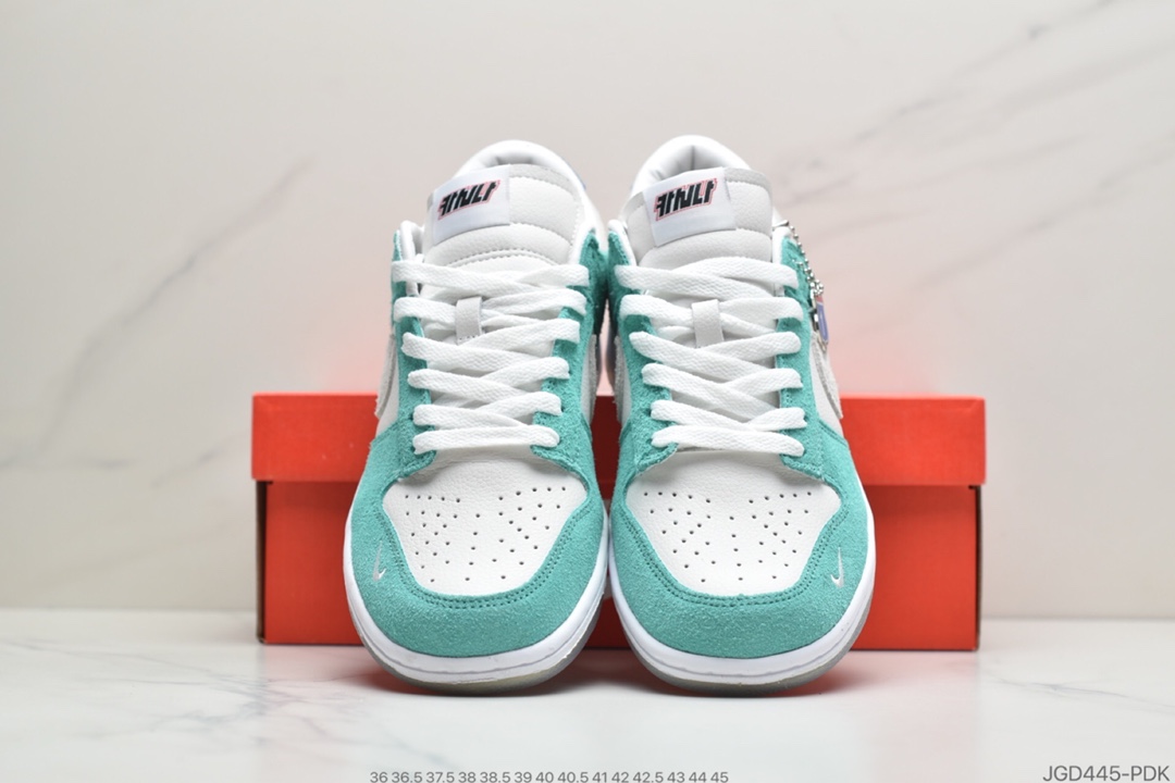 180 公司级耐克NK Dunk Road Sign L-1优选 涡轮绿/蒂夫尼蓝韩国品牌 CZ6501-101