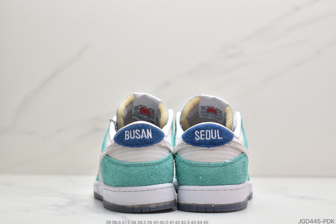180 公司级耐克NK Dunk Road Sign L-1优选 涡轮绿/蒂夫尼蓝韩国品牌 CZ6501-101