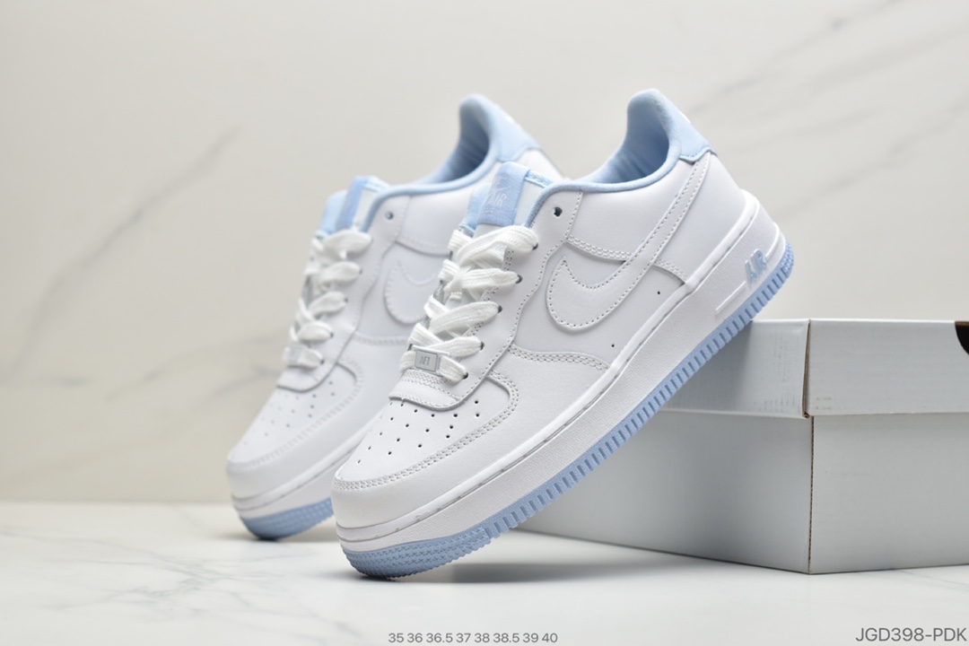 180 公司级耐克Nike M AF 1-1 UPSTEP 空军一号低帮 白黑勾 CT7724-100