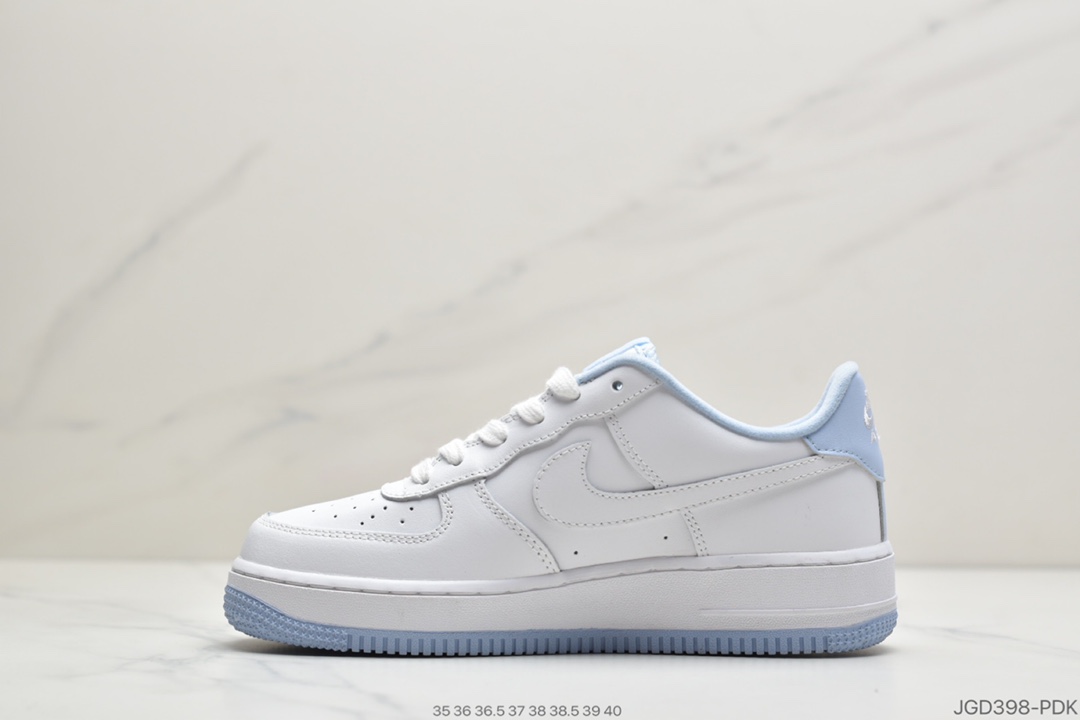180 公司级耐克Nike M AF 1-1 UPSTEP 空军一号低帮 白黑勾 CT7724-100