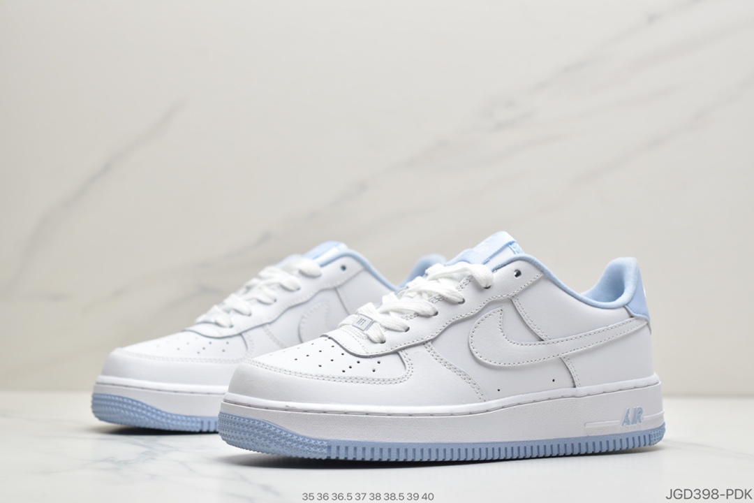 180 公司级耐克Nike M AF 1-1 UPSTEP 空军一号低帮 白黑勾 CT7724-100