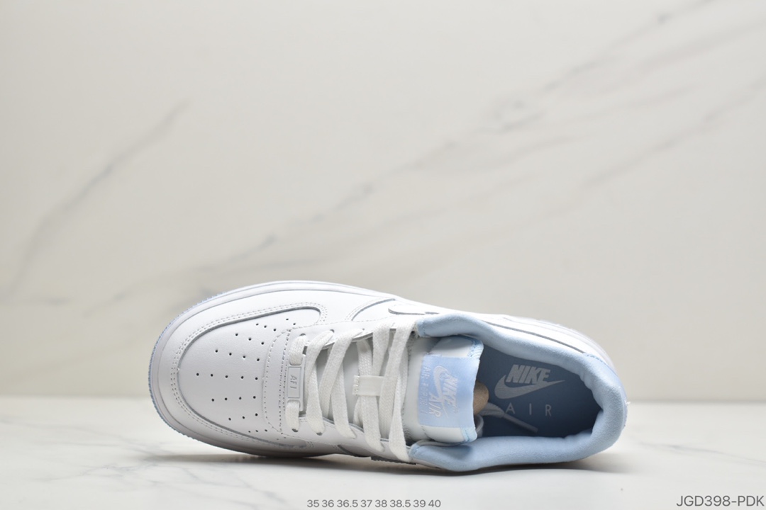 180 公司级耐克Nike M AF 1-1 UPSTEP 空军一号低帮 白黑勾 CT7724-100