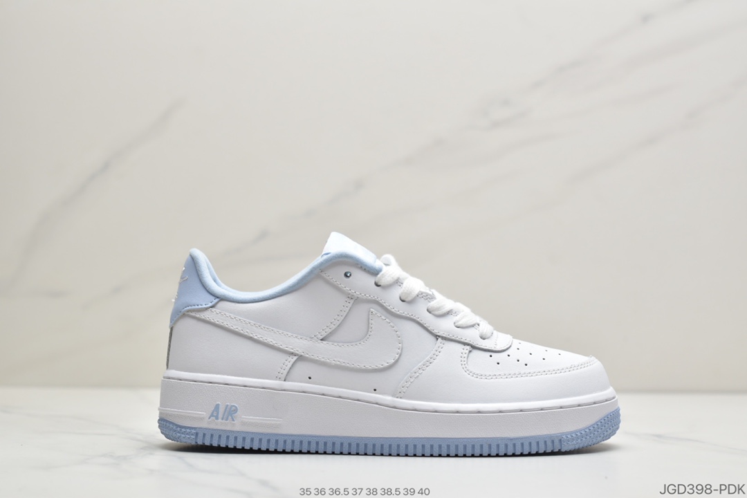 180 公司级耐克Nike M AF 1-1 UPSTEP 空军一号低帮 白黑勾 CT7724-100