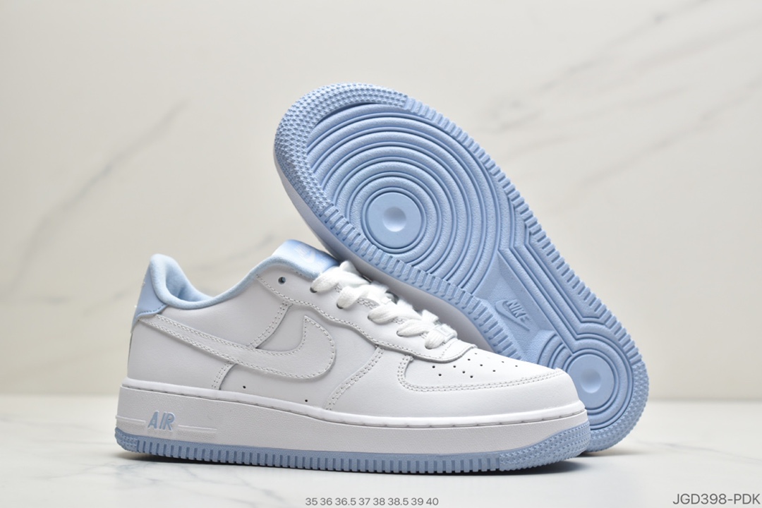 180 公司级耐克Nike M AF 1-1 UPSTEP 空军一号低帮 白黑勾 CT7724-100