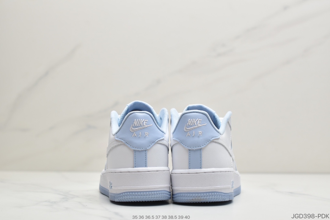 180 公司级耐克Nike M AF 1-1 UPSTEP 空军一号低帮 白黑勾 CT7724-100