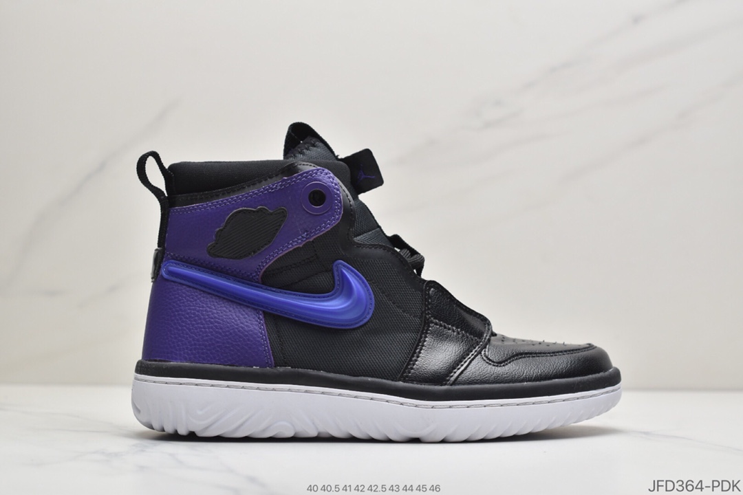 170 真标耐克NIKE AIR JORDAN 1 HIGH REACT AJ1男子黑白红篮球鞋休闲运动鞋 货号:AR5321-016