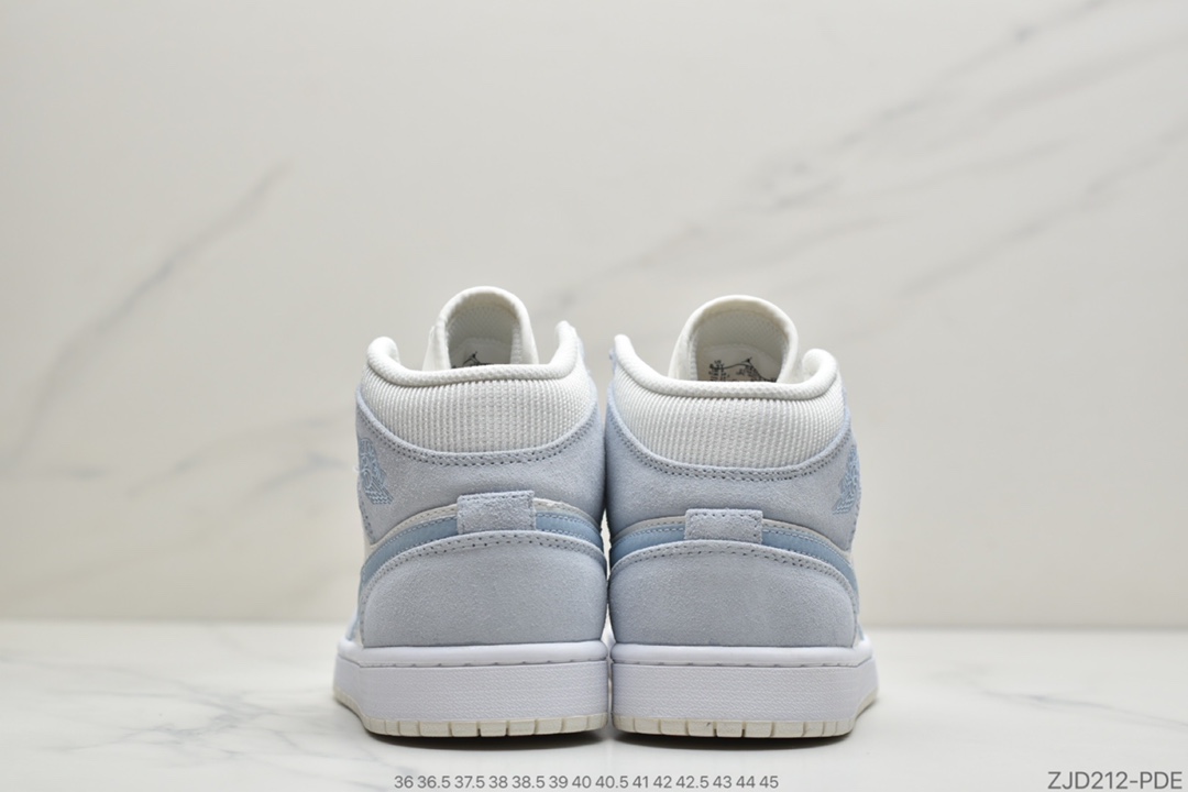 240 公司级Air Jordan 1 Mid AJ1中帮复古篮球鞋 全头层DA4666-100