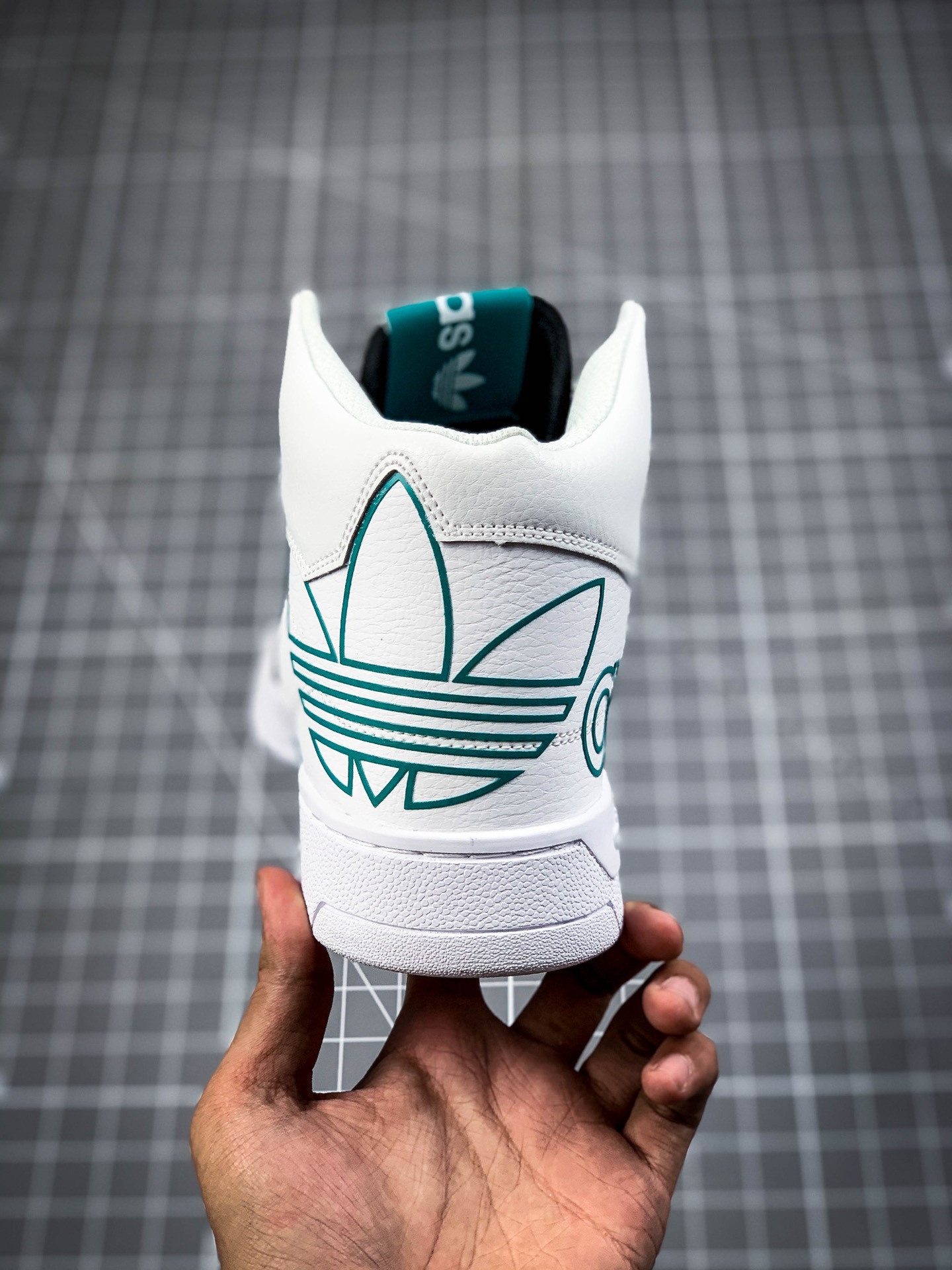 230 海外渠道版  原盒原标Adidas Drop Step 三叶草 FZ0226