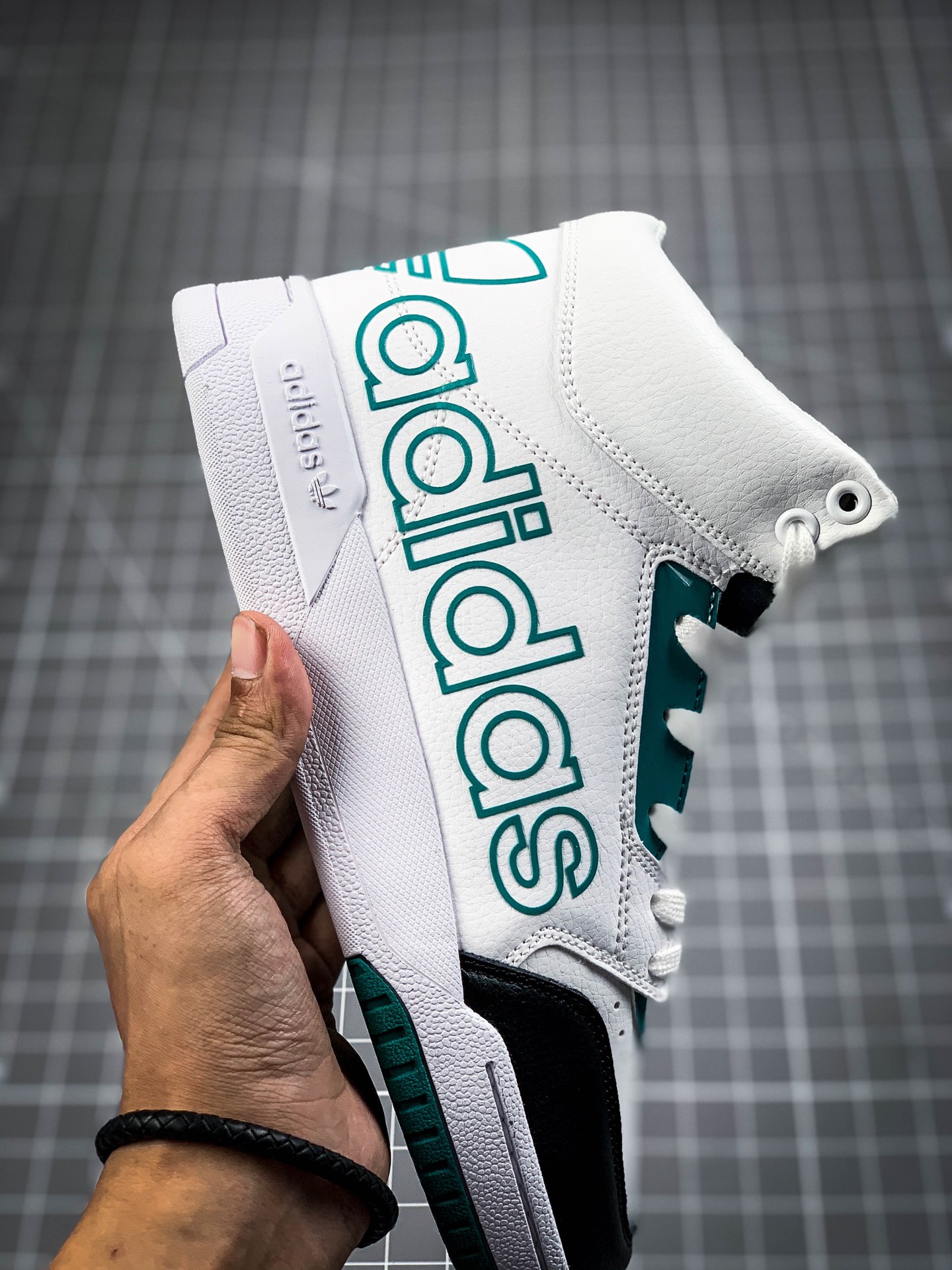 230 海外渠道版  原盒原标Adidas Drop Step 三叶草 FZ0226