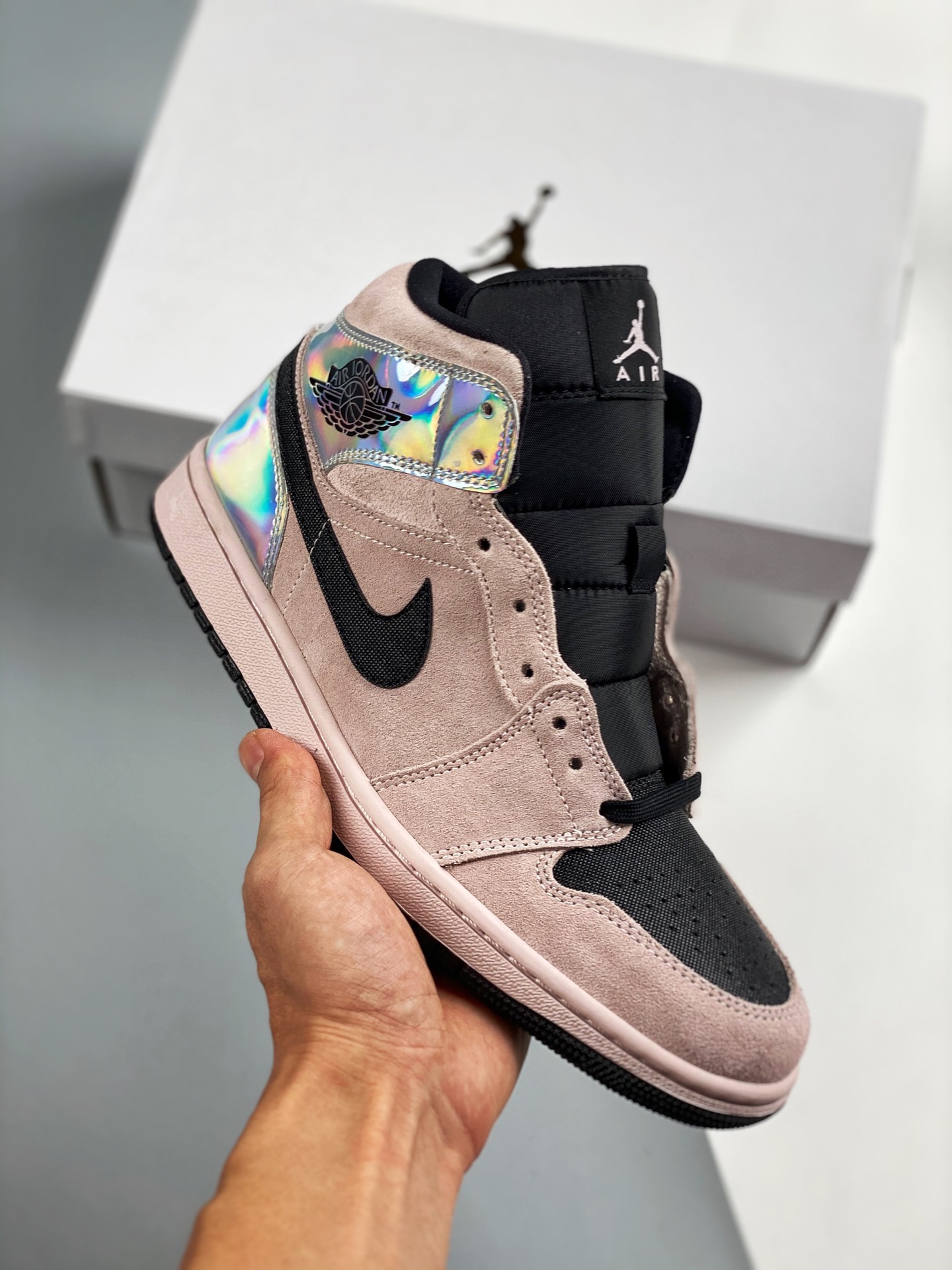Nivel de zapatos desnudos originales, el producto de la más alta artesanía en el mercado 💯 Air Jordan 1 Mid …