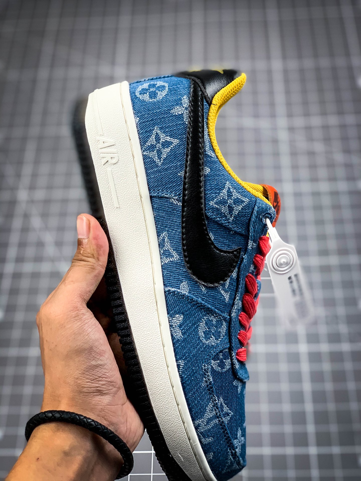 180 耐克Nike AF1 空李军维斯特牛仔系列 LV联名 百搭休闲运板动鞋315111-222
