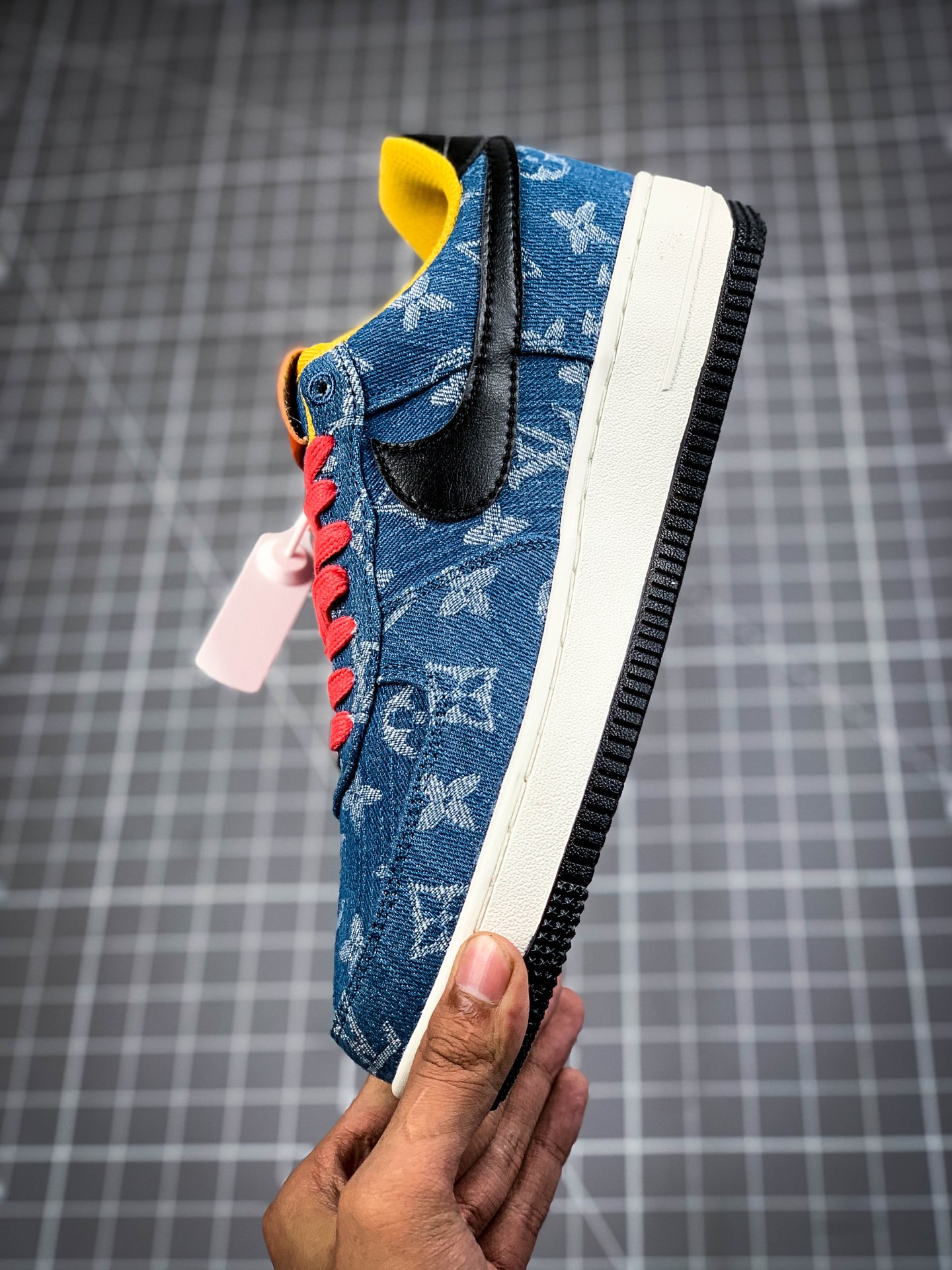 180 耐克Nike AF1 空李军维斯特牛仔系列 LV联名 百搭休闲运板动鞋315111-222