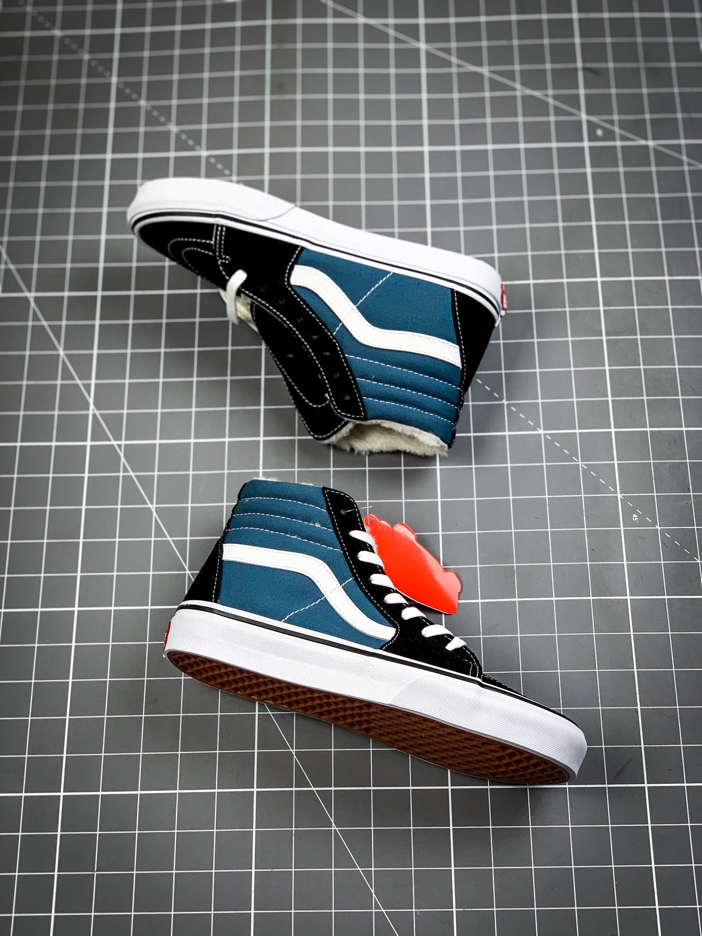 160 Vans SK8-Hi Vault OG万斯 牛仔蓝 高帮硫化帆布鞋VN0A4BVBOIF
