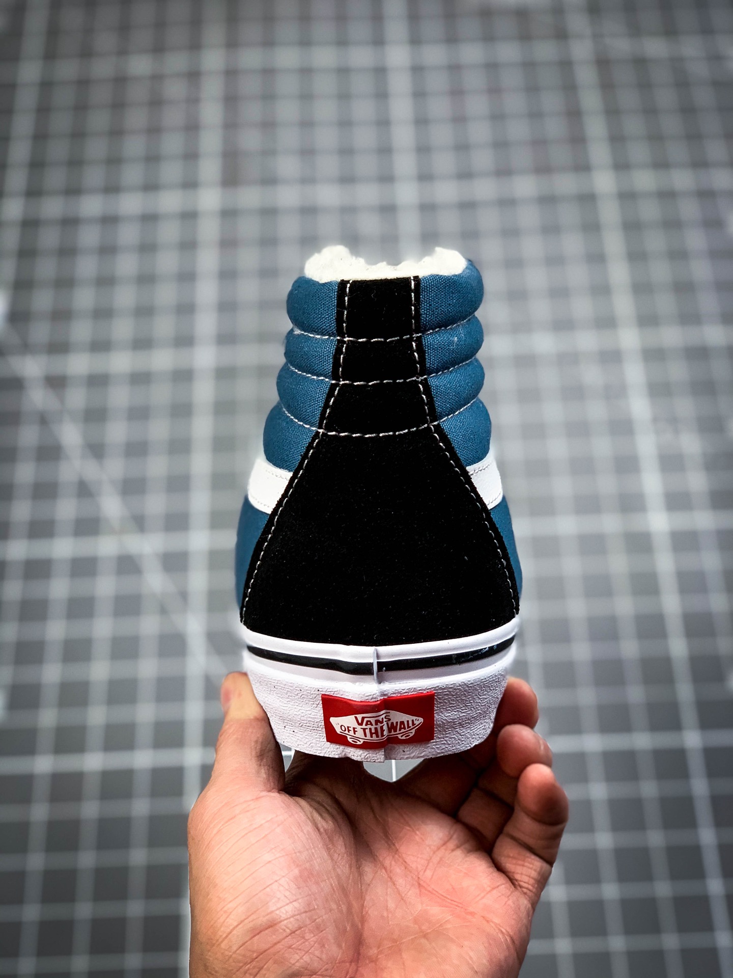 160 Vans SK8-Hi Vault OG万斯 牛仔蓝 高帮硫化帆布鞋VN0A4BVBOIF