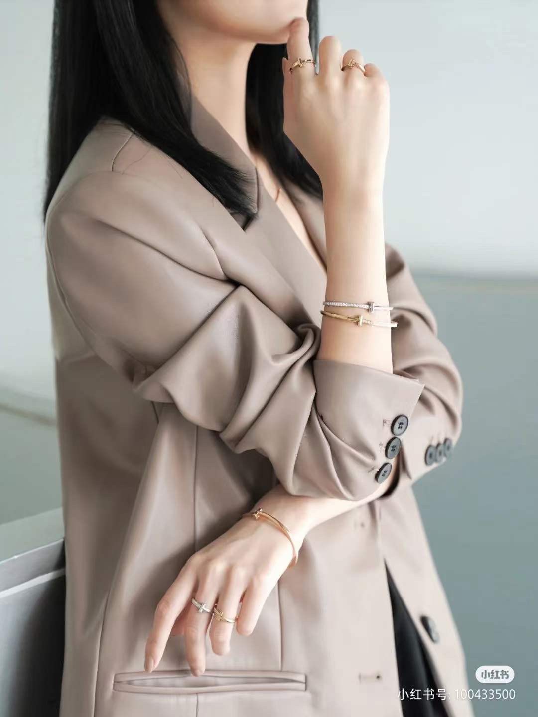 Tiffany & Co. Tiffany&Co. T1系列 无可替代窄式手镯