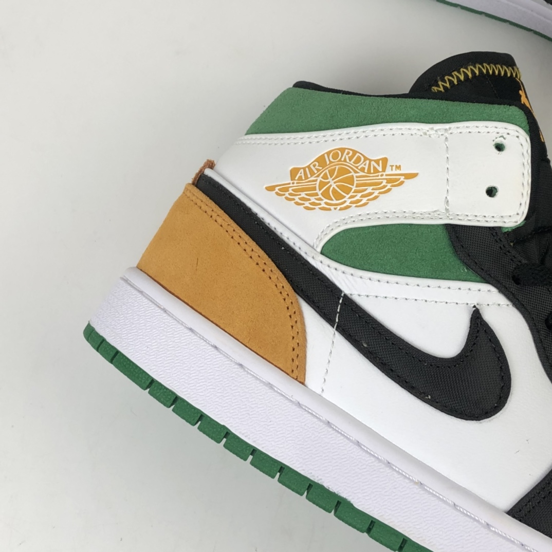260 Air Jordan 1 Mid AJ1 乔1 中帮百搭休闲运动板鞋 852542-101