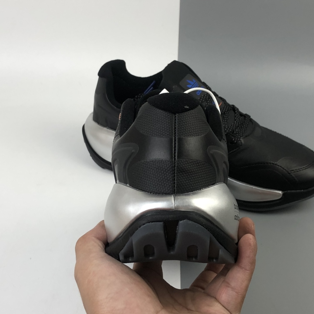 200 Adidas ZX Alkyne Boost W 易烊千玺同款 爆米花中底复古运动休闲跑步鞋 FX6225