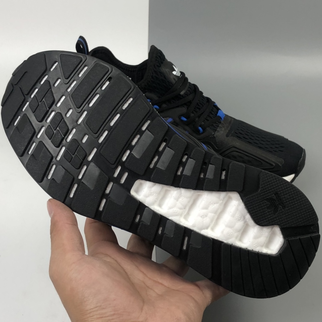 180 Adidas ZX 2K 4D 阿迪达斯网纱针织呼吸面套脚休闲运动慢跑鞋 FY1458