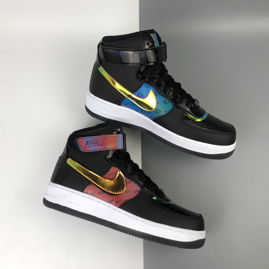 220 Nike  Air Force 1 Hi LX ”Good Game”电玩英雄联盟炫彩镭射 DC0831-101