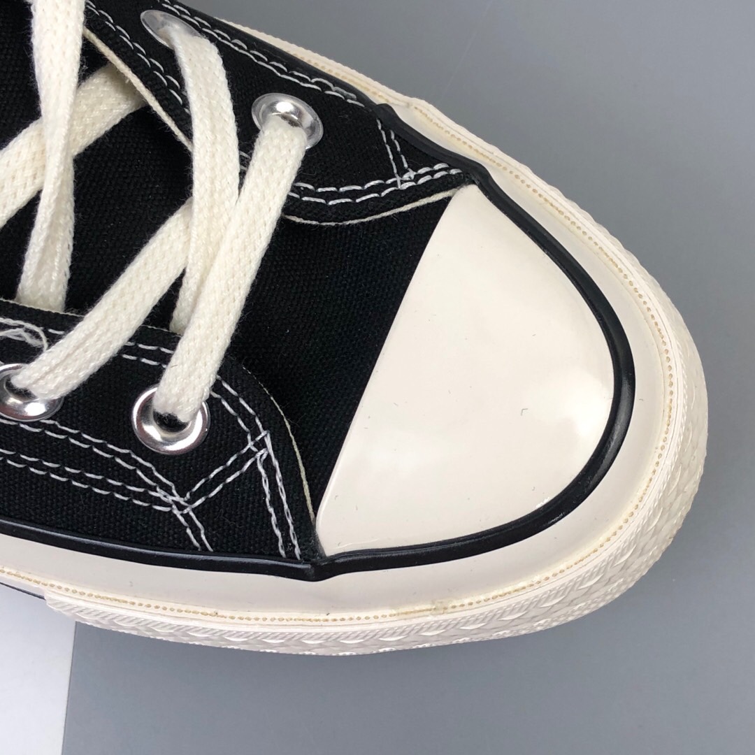 140 得物版本 Converse Chuck Taylor All Star 1970s 复古三星标低帮休闲运动硫化百搭板鞋 162058C