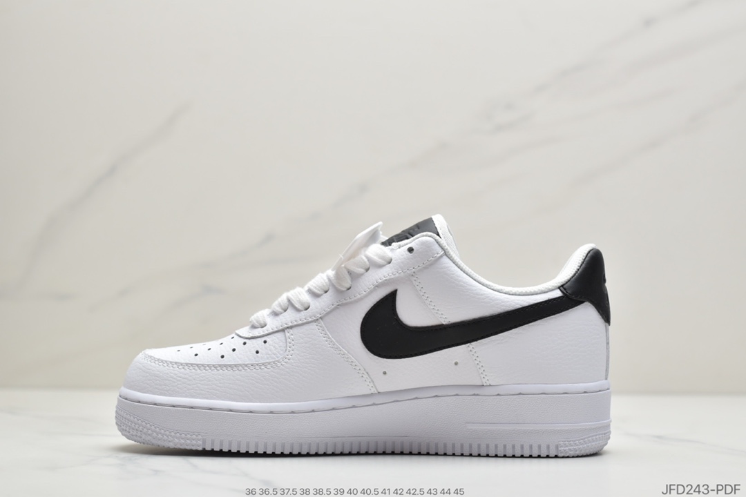 180 公司级耐克 Nike Air Force 1 Low 白黑 空军一号低帮百搭休闲运动板鞋315115-152