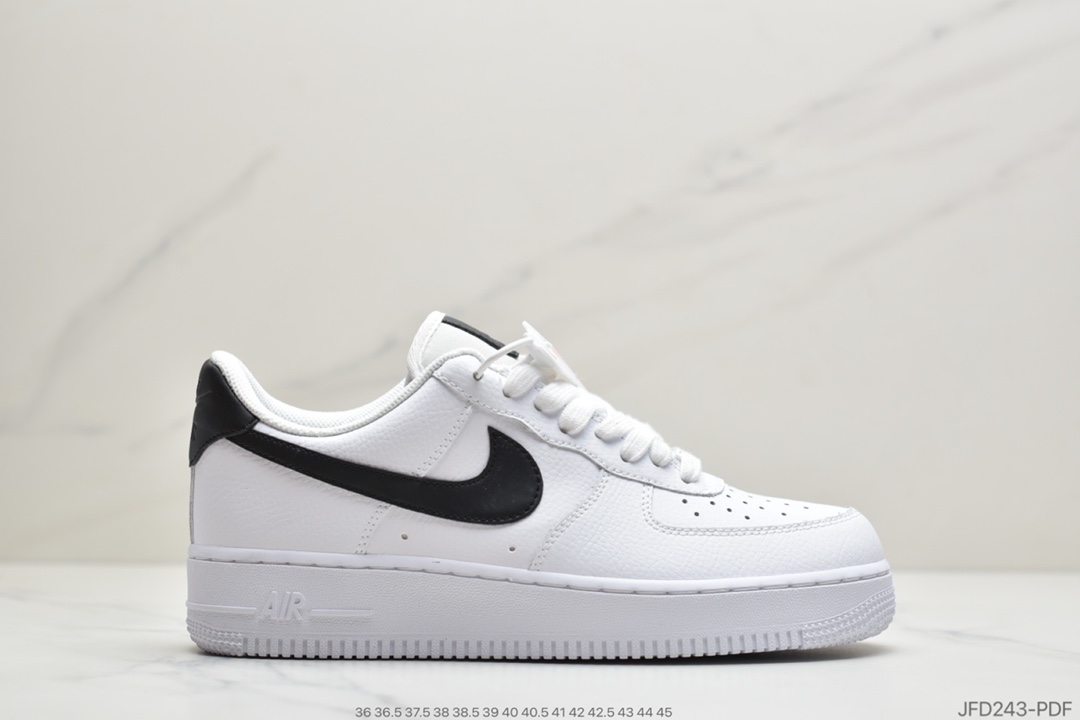 180 公司级耐克 Nike Air Force 1 Low 白黑 空军一号低帮百搭休闲运动板鞋315115-152
