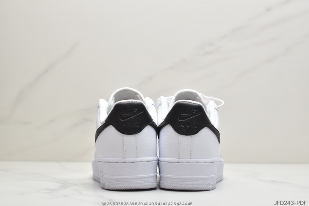180 公司级耐克 Nike Air Force 1 Low 白黑 空军一号低帮百搭休闲运动板鞋315115-152