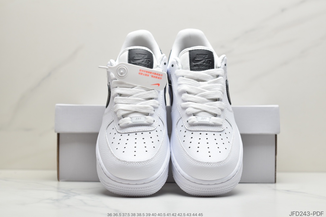 180 公司级耐克 Nike Air Force 1 Low 白黑 空军一号低帮百搭休闲运动板鞋315115-152