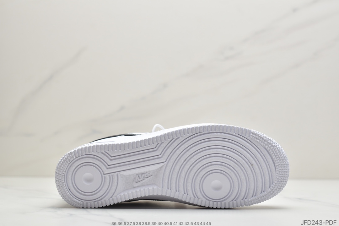 180 公司级耐克 Nike Air Force 1 Low 白黑 空军一号低帮百搭休闲运动板鞋315115-152