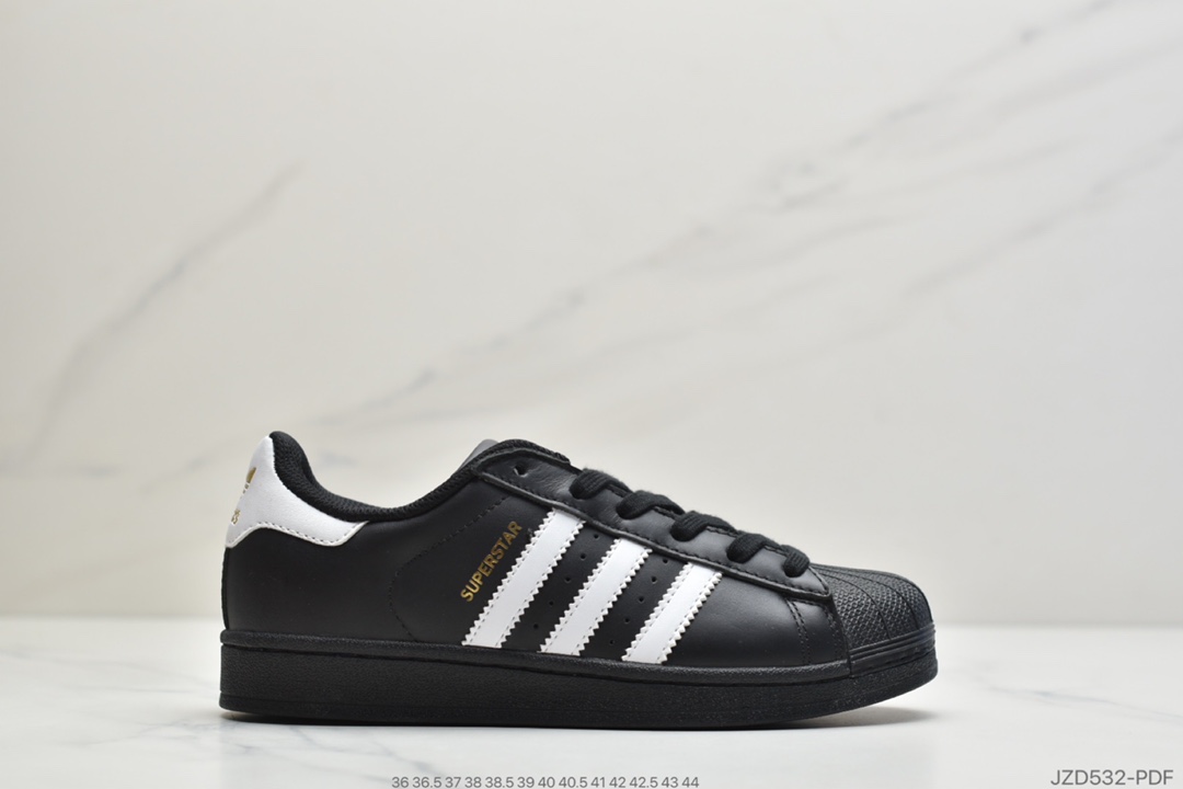140 公司级Adidas三叶草Superstar贝壳头头层皮软蓝 AF5666