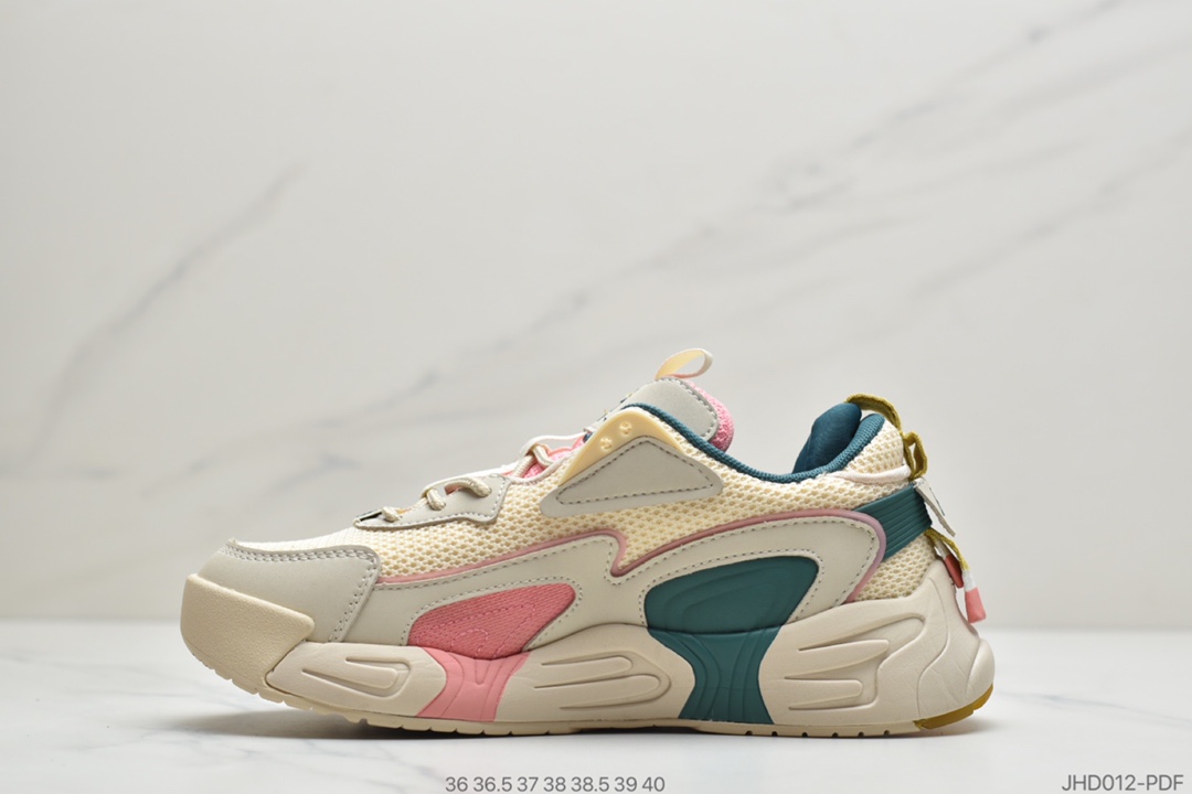 190 FILA 斐乐官方 SWARM 低帮 网面 漩涡 老爹鞋 复古潮牌跑鞋