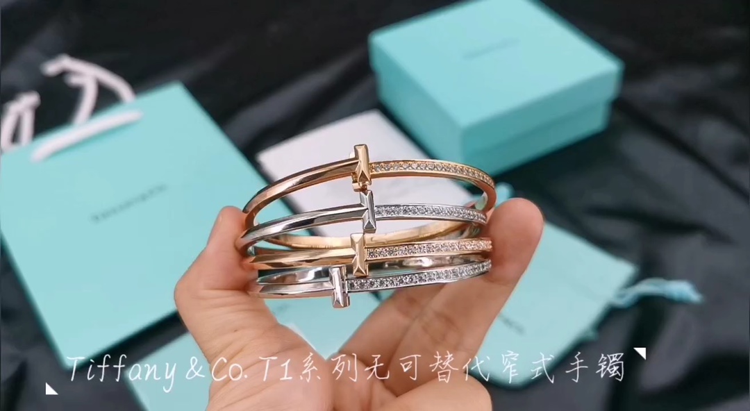 Tiffany & Co. Tiffany&Co. T1系列 无可替代窄式手镯