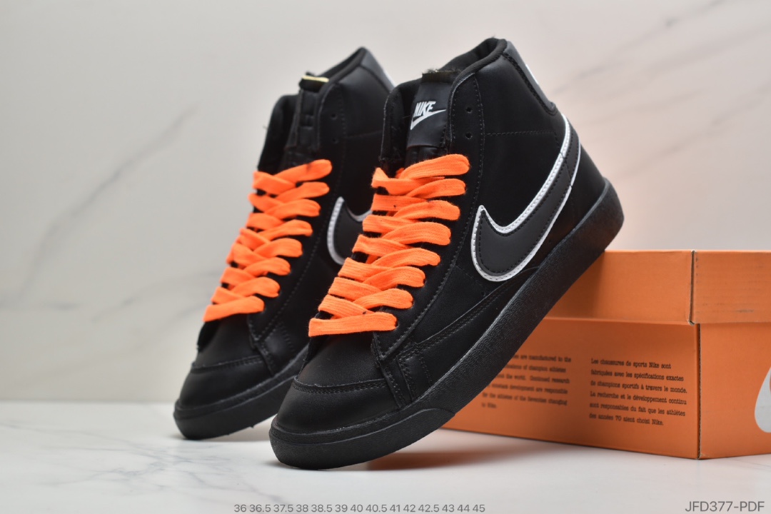 170 公司级加绒耐克Nike Blazer Mid VNTG SUEDE 开拓者 加绒 高帮休闲运动板 CD9318-100