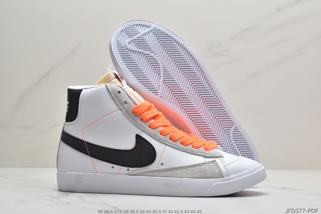 170 公司级加绒耐克Nike Blazer Mid VNTG SUEDE 开拓者 加绒 高帮休闲运动板 CD9318-100