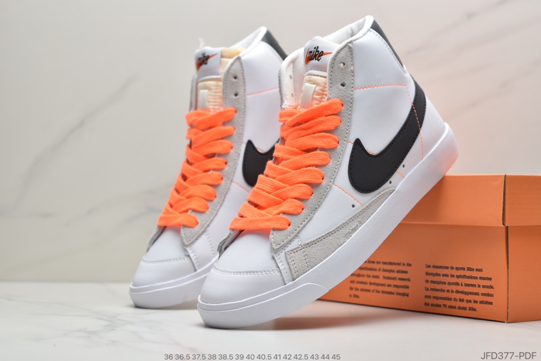 170 公司级加绒耐克Nike Blazer Mid VNTG SUEDE 开拓者 加绒 高帮休闲运动板 CD9318-100