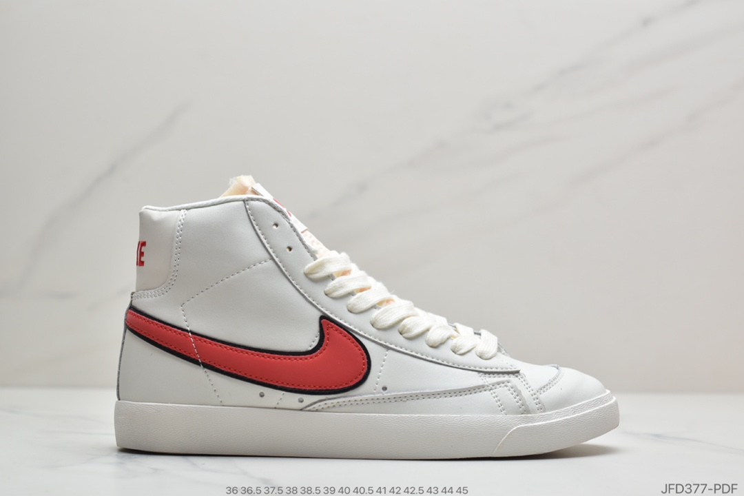 170 公司级加绒耐克Nike Blazer Mid VNTG SUEDE 开拓者 加绒 高帮休闲运动板 CD9318-100