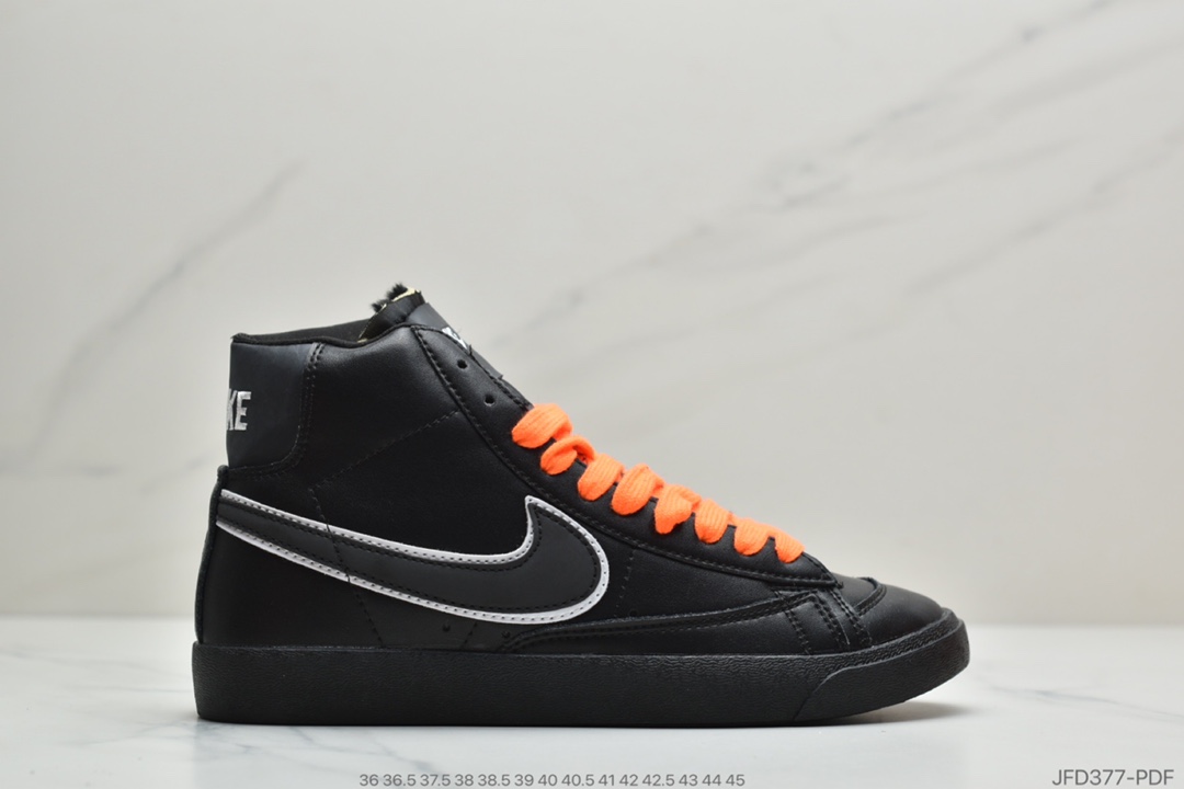 170 公司级加绒耐克Nike Blazer Mid VNTG SUEDE 开拓者 加绒 高帮休闲运动板 CD9318-100