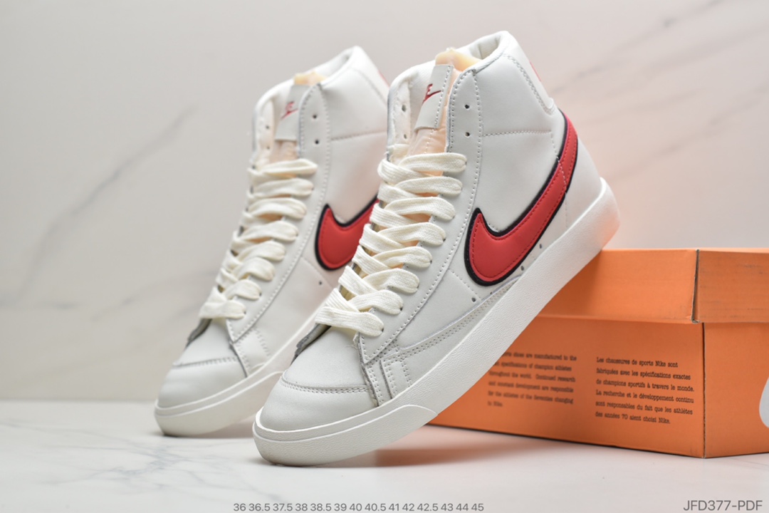 170 公司级加绒耐克Nike Blazer Mid VNTG SUEDE 开拓者 加绒 高帮休闲运动板 CD9318-100